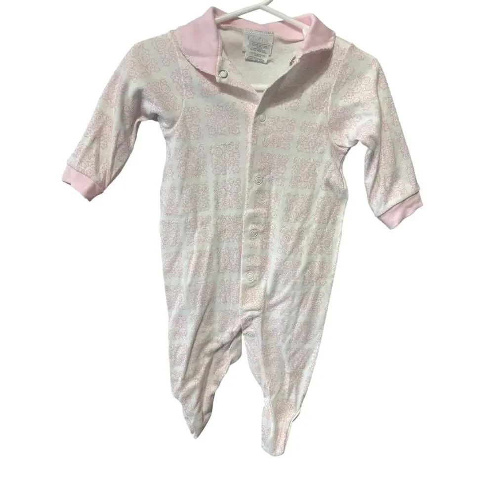 NWT Vintage Pink Floral Sleeper - Carter's - 3-6mo